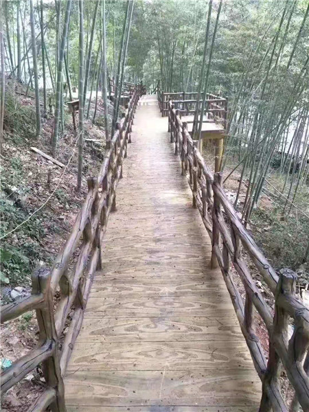 手工仿木護欄（9）