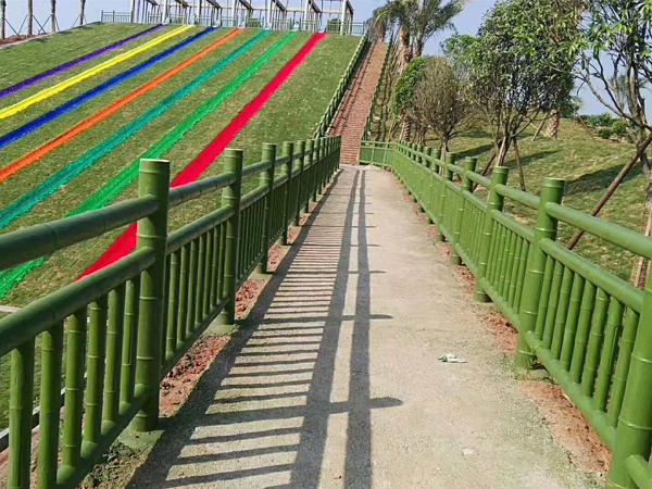 仿竹護欄